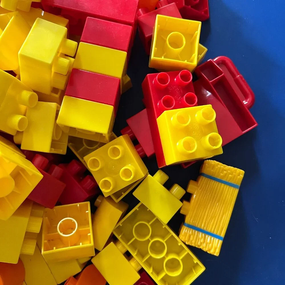 Megablocks red and yellow collection